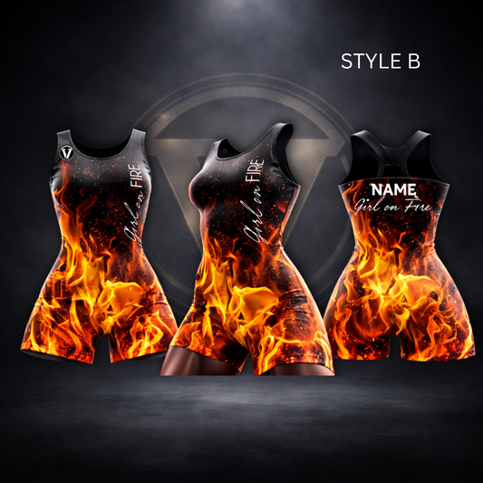 GIRL on FIRE Singlet