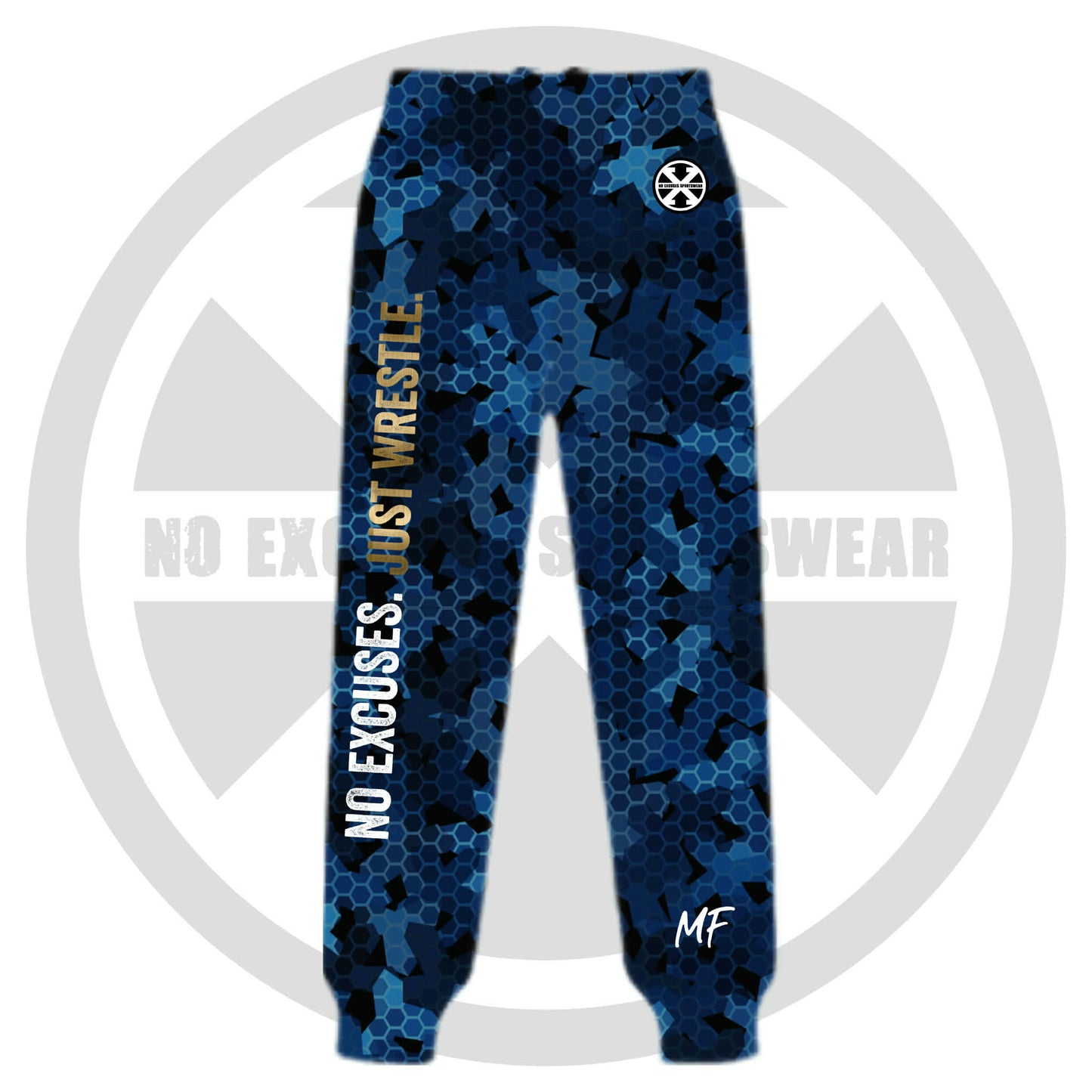 JUST WRESTLE Scuba Joggers w/ankle zipper