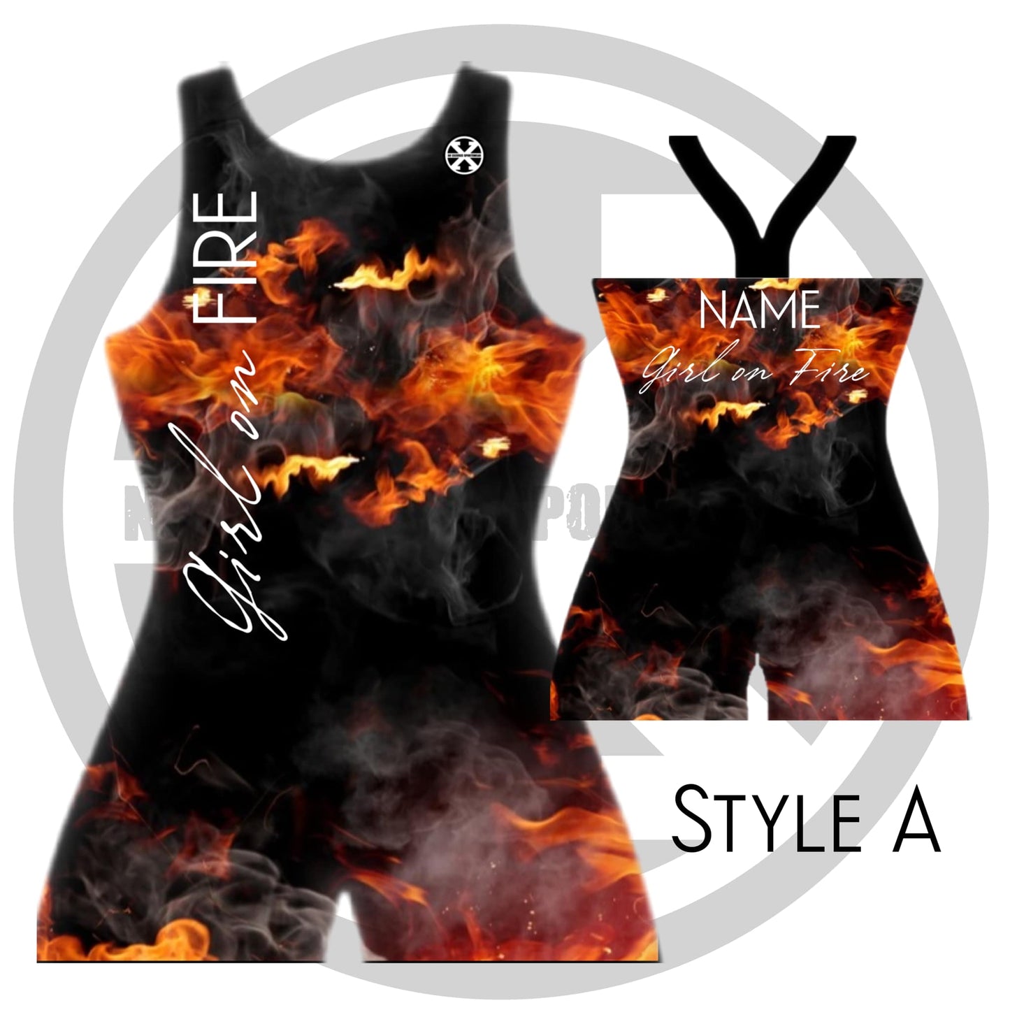 GIRL on FIRE Singlet