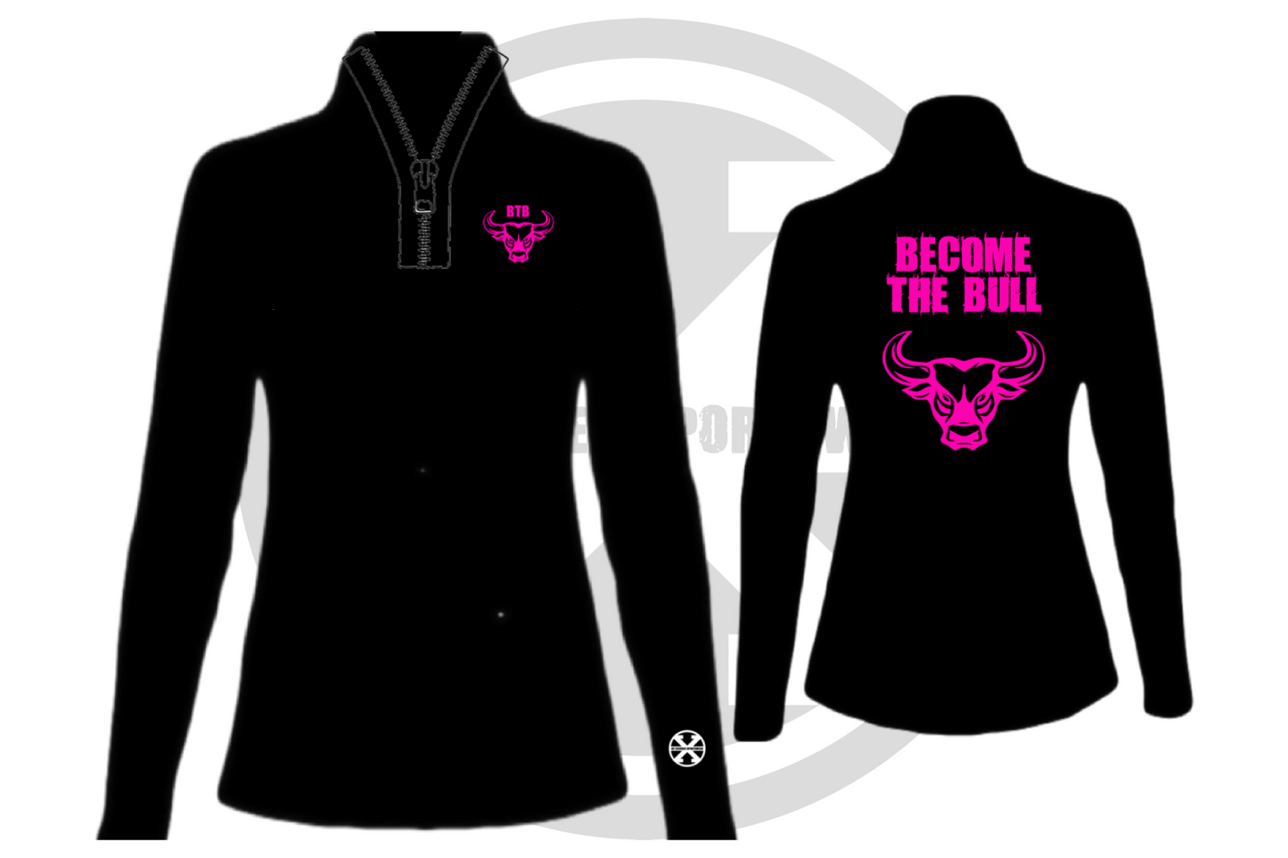 BTB lightweight Mesh 1/4 Zip