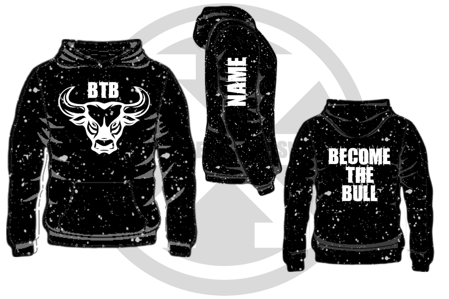 BTB Graffiti Scuba Hoodie