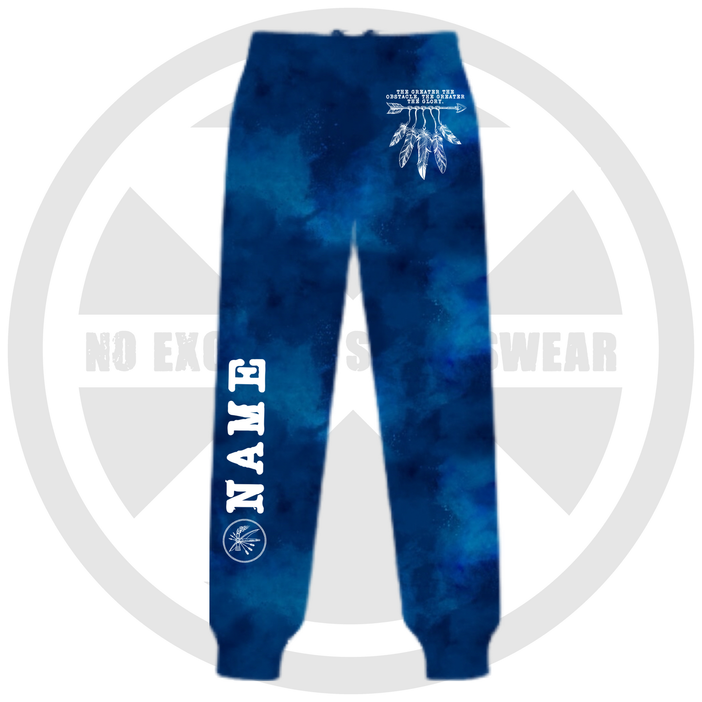 GLORY Scuba Joggers w/ankle zipper