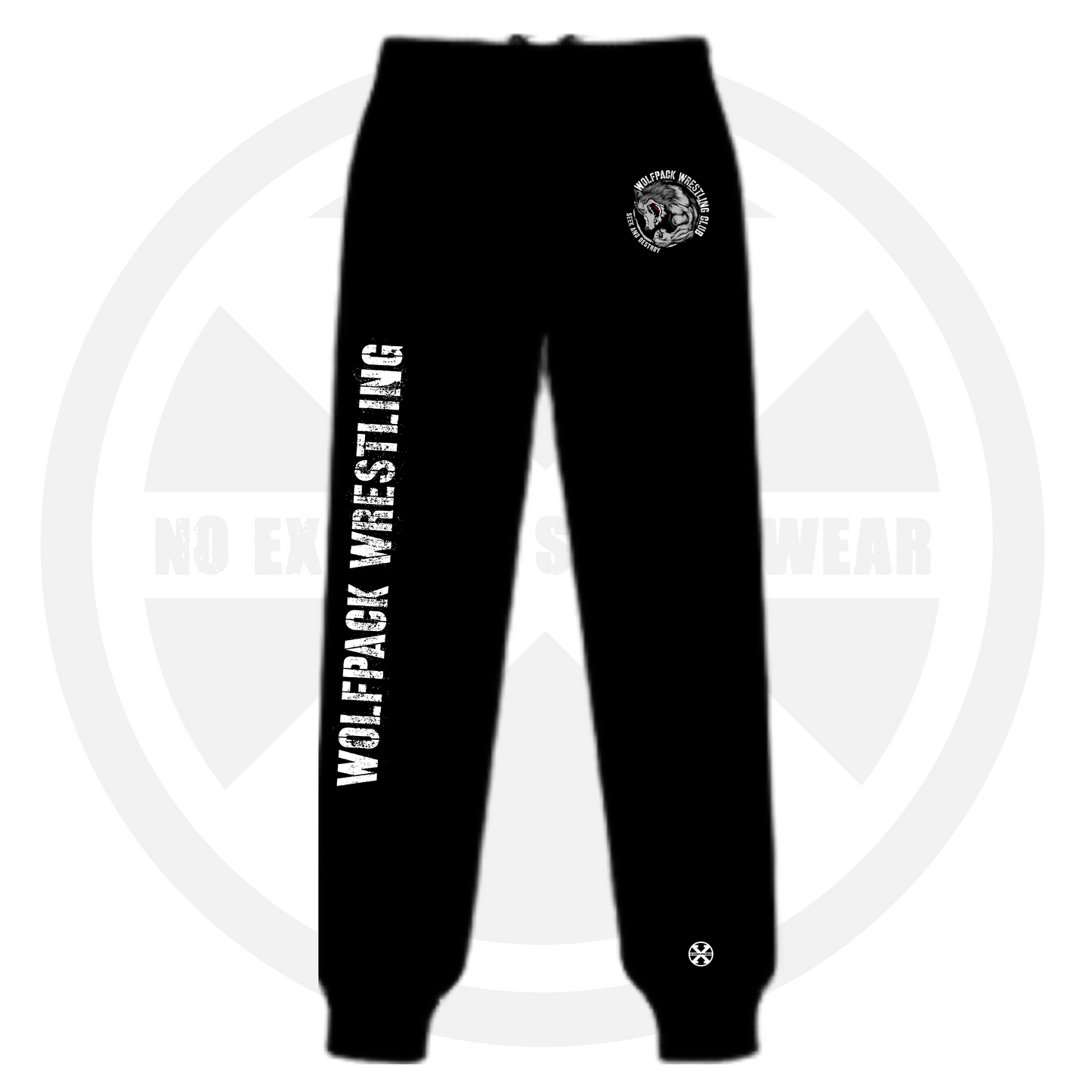 Wolfpack Sublimated Joggers w/Ankle Zipper