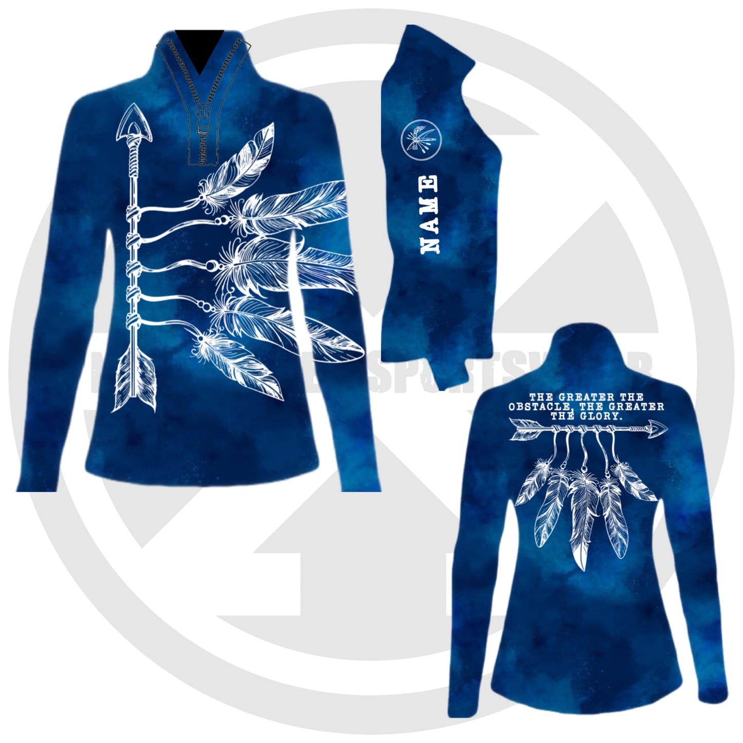 GLORY Lightweight Mesh 1/4 Zip