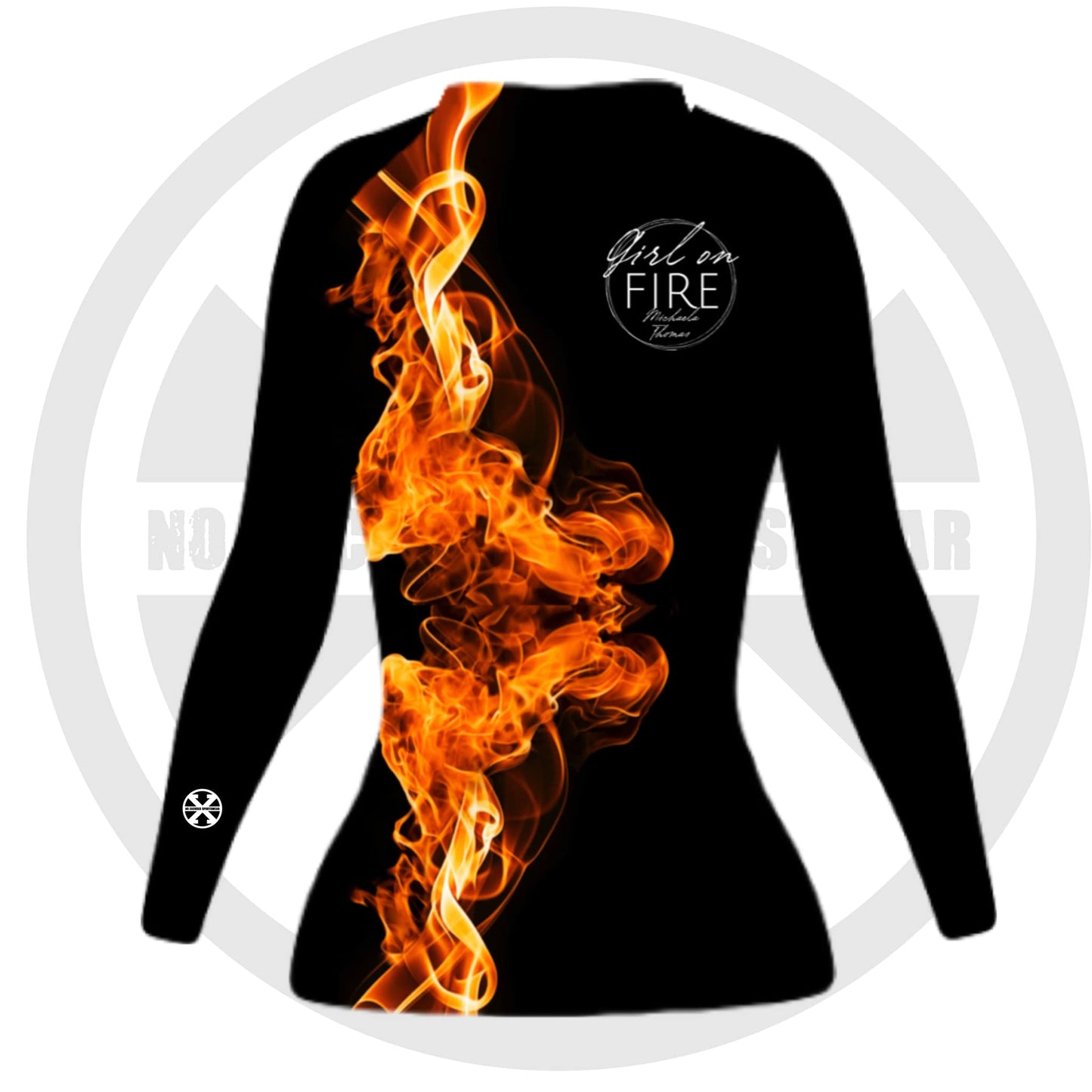 GIRL ON FIRE Compression Shirt