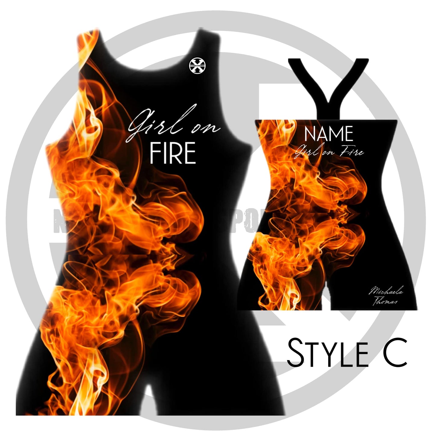 GIRL on FIRE Singlet
