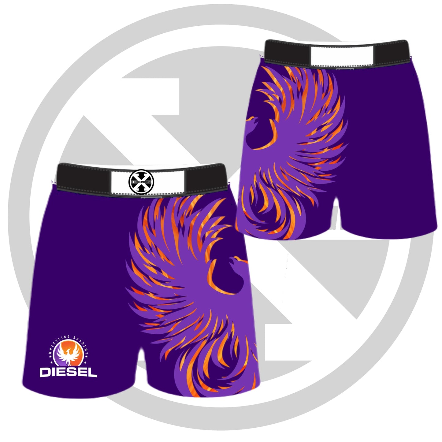 Diesel Women's/Youth Fight Shorts