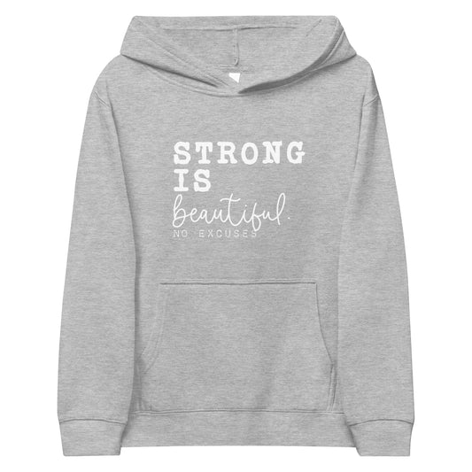 Youth 'Strong is Beautiful' Hoodie