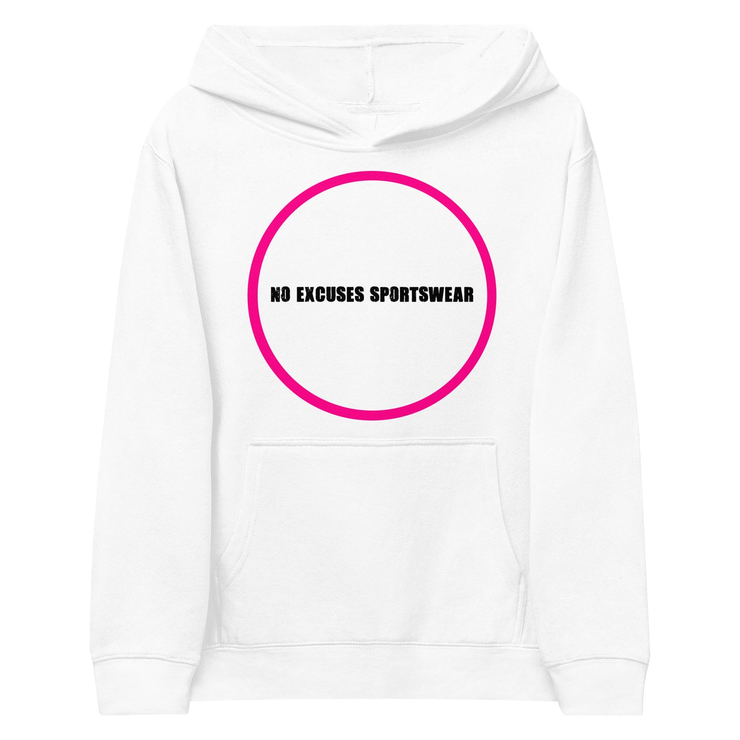 Pink Logo Youth Hoodie