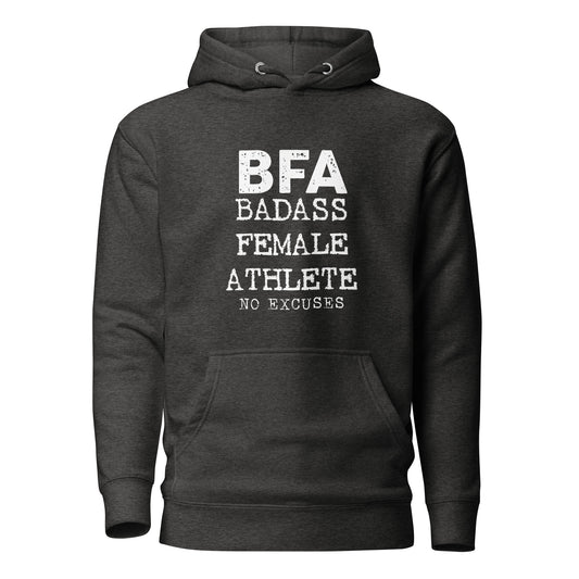 Badass Female Athlete Hoodie