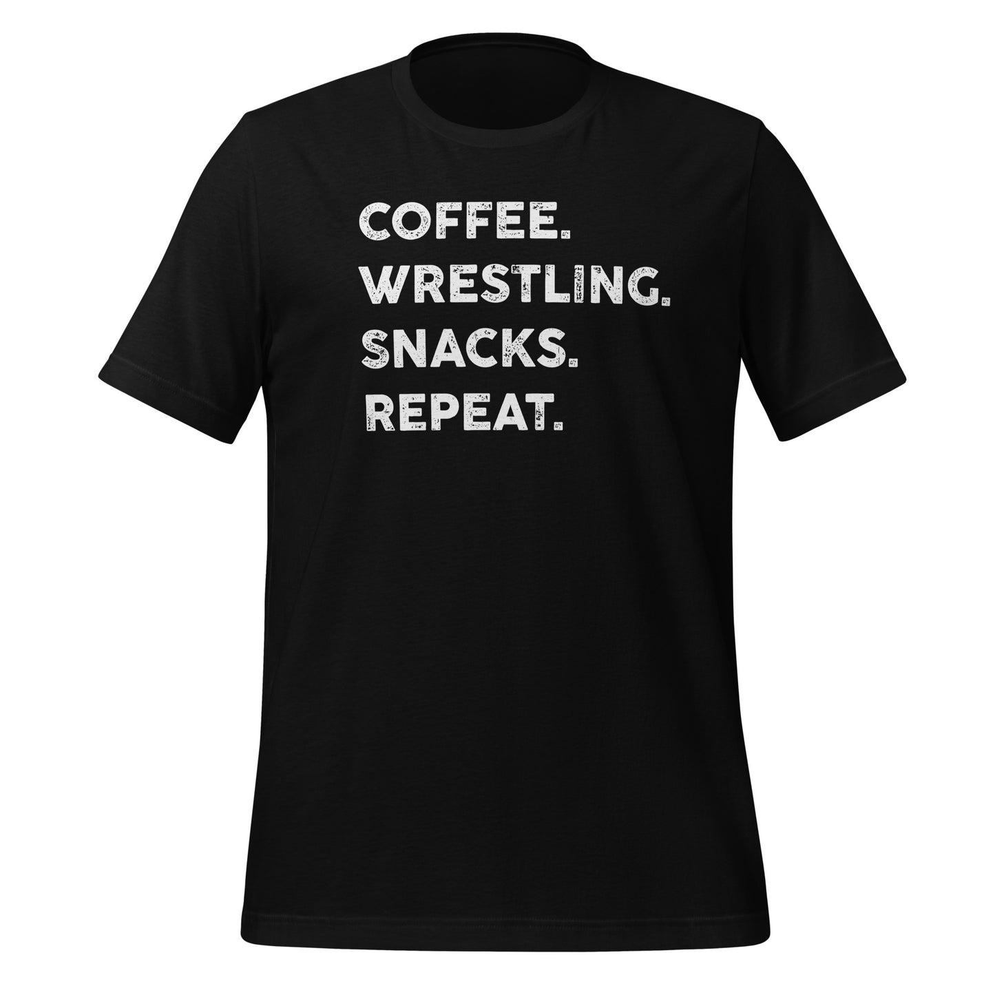 Wrestling Repeat Unisex t-shirt