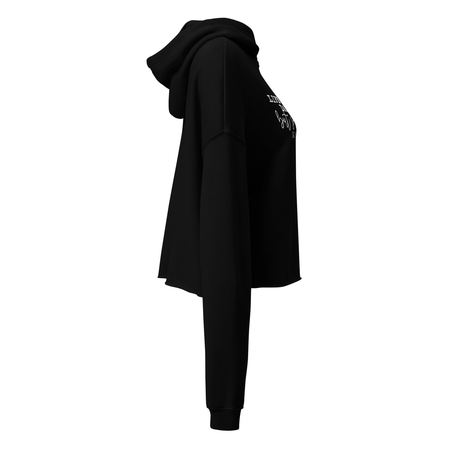 Life is Tough Crop Hoodie