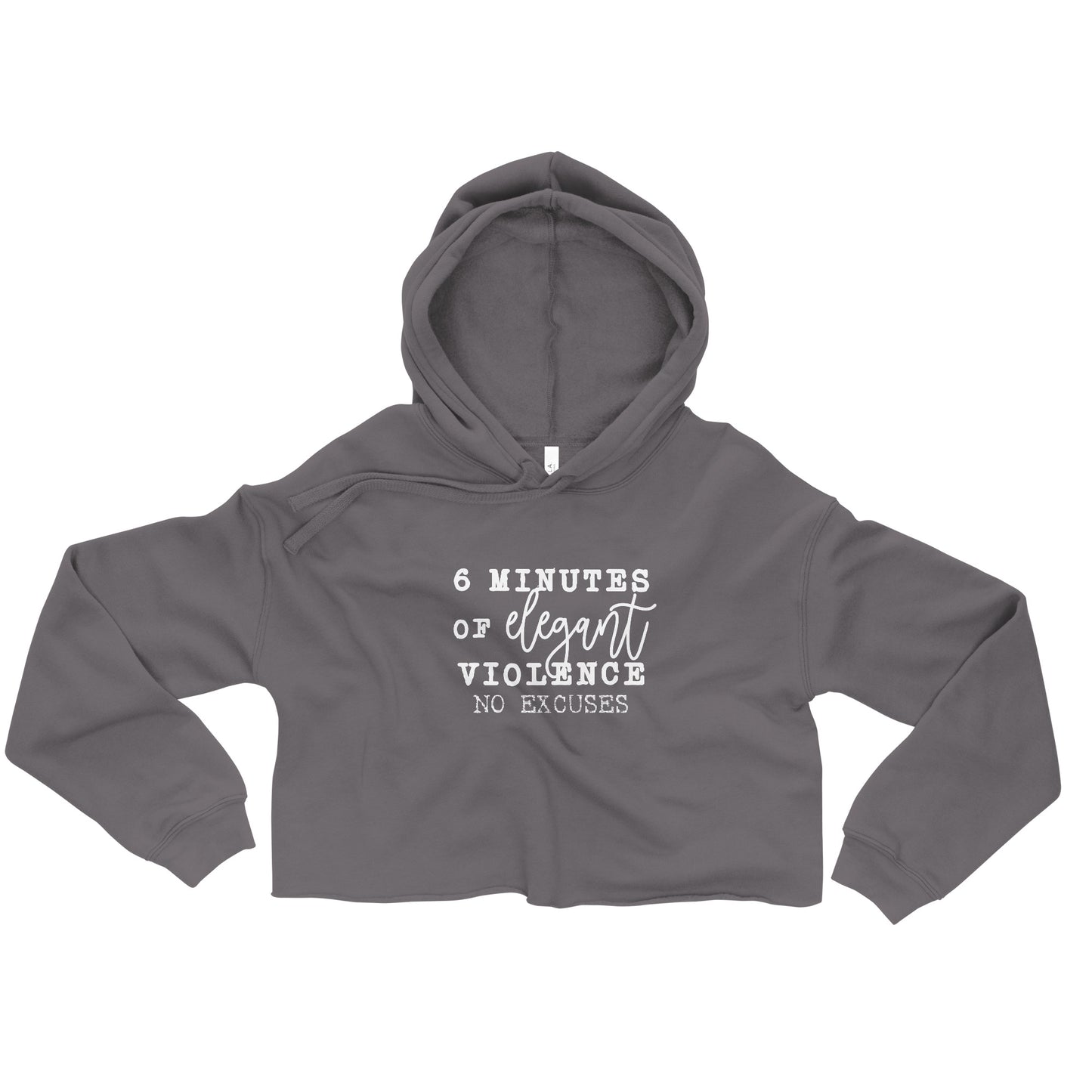 6 Minutes Crop Hoodie