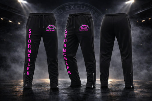 Storm Cheer Joggers w/ankle zip