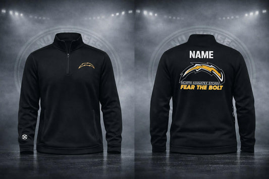 Storm Male Cut Lightweight Mesh 1/4 Zip