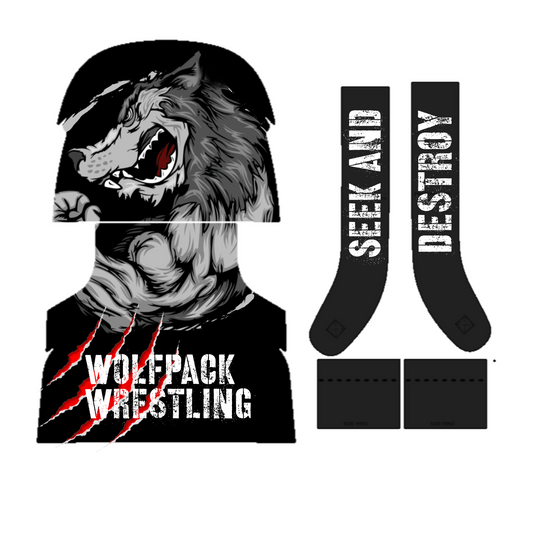 Wolfpack Wrestling Backpack