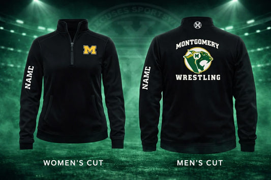 Montgomery Sublimated Lightweight Mesh 1/4 Zip
