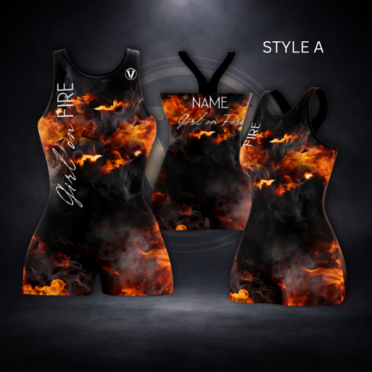 GIRL on FIRE Singlet