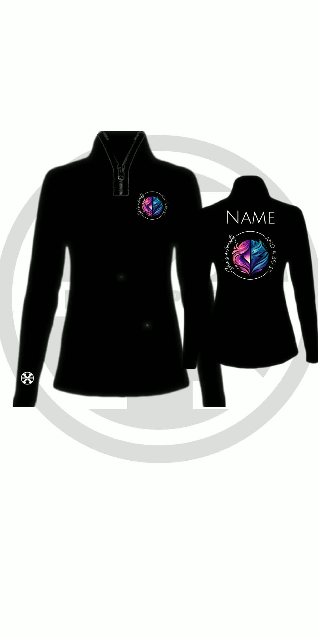 Beauty and BEAST Scuba 1/4 Zip