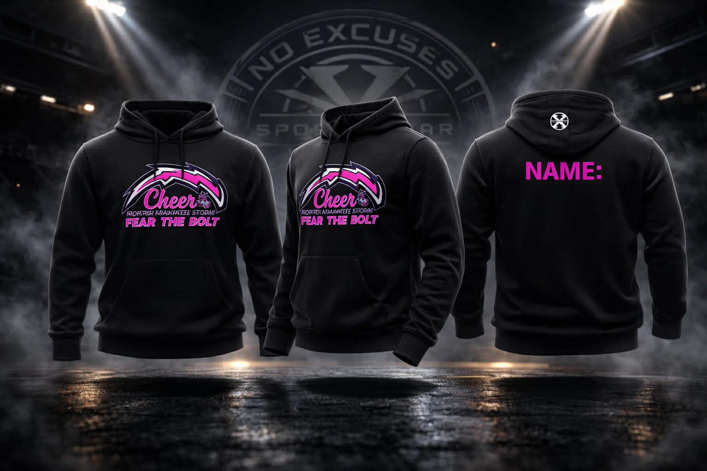 Storm Cheer Scuba Hoodie