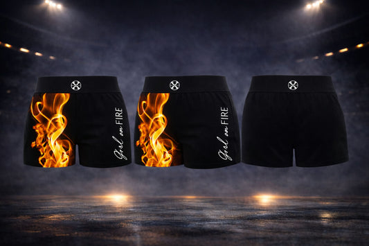 GIRL on FIRE Fight Shorts