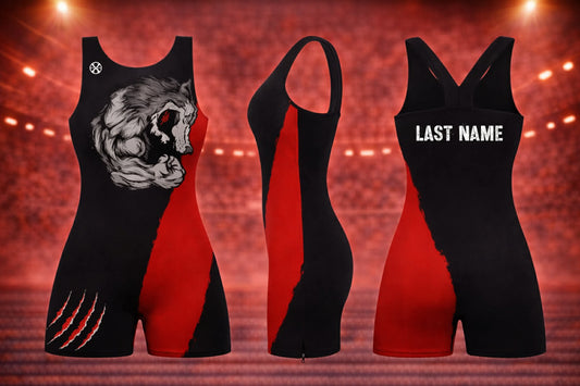 PERSONALIZED Wolfpack Women's Singlet