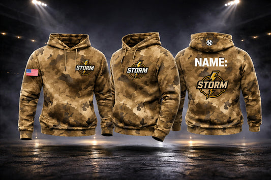 Storm Camo Scuba Hoodie
