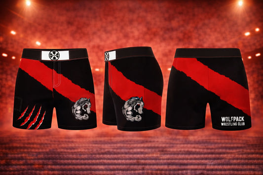 Wolfpack Fight Shorts