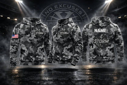 Storm Camo Scuba Hoodie