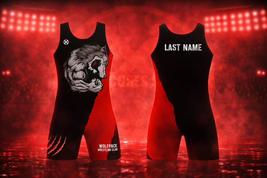 PERSONALIZED Wolfpack Men's/Youth Singlet