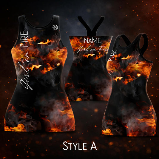 GIRL on FIRE Singlet