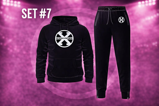 SET #7: CUSTOM Sublimated Scuba Hoodie and Jogger