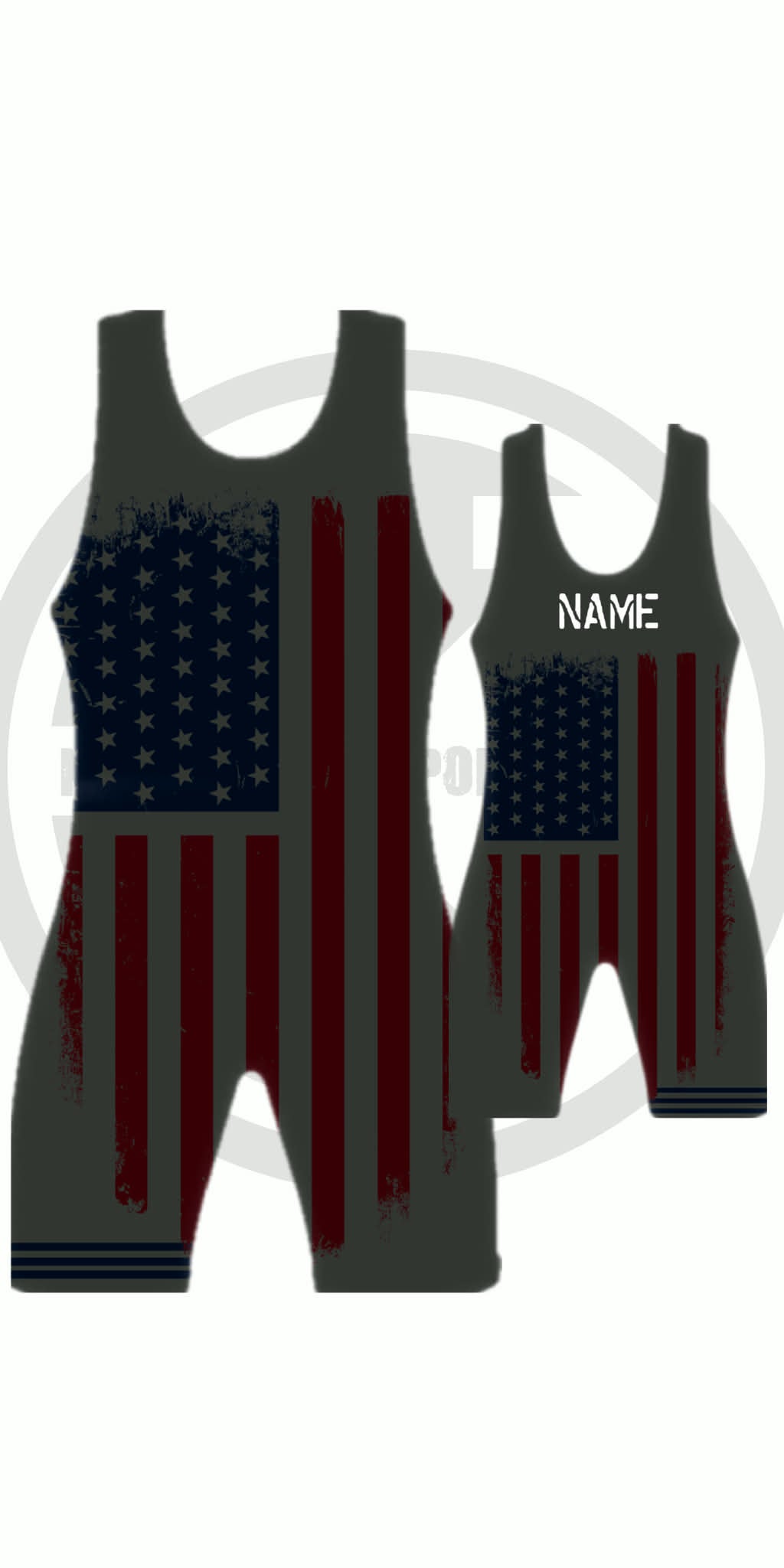 Americana Singlet