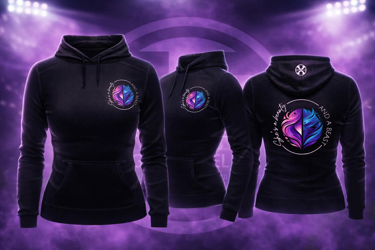 Beauty and BEAST Scuba Hoodie