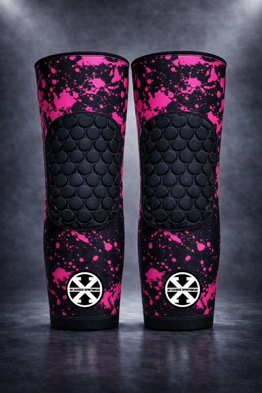 Pink Graffiti Knee Pad