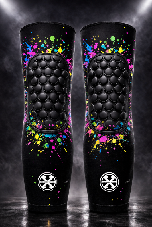 Neon Graffiti Knee Pad