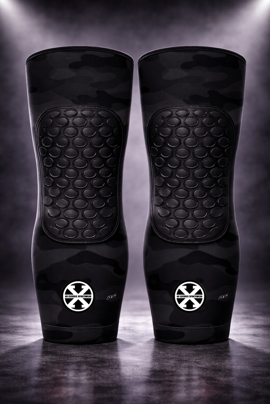 Black Camo Knee Pad