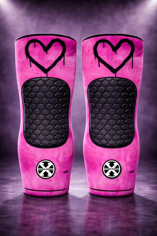 Graffiti Heart Knee Pads
