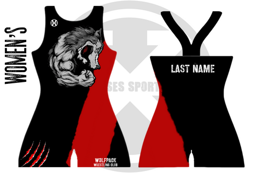 PERSONALIZED Wolfpack Women's Singlet