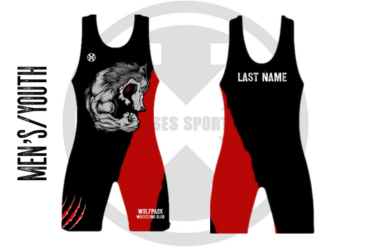 PERSONALIZED Wolfpack Men's/Youth Singlet