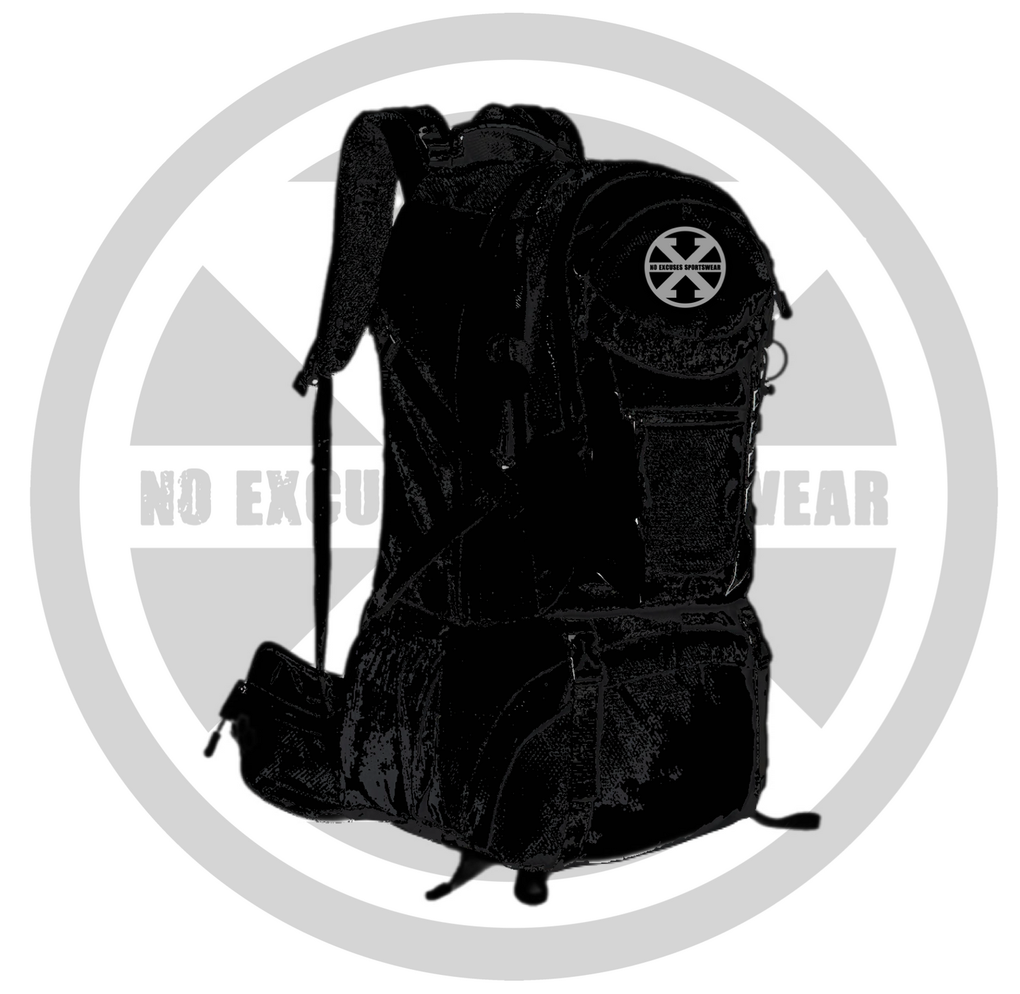 CUSTOM Sublimated Wrestling Backpack