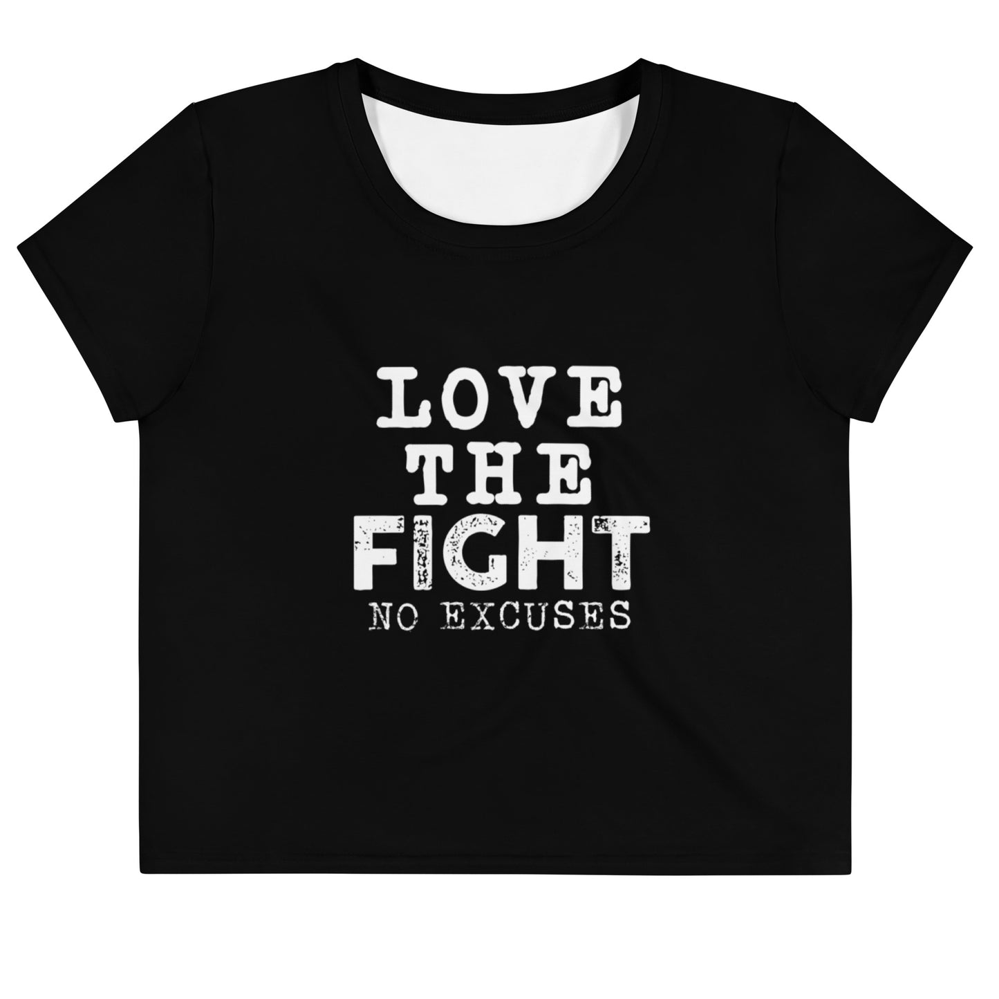 Love the Fight Loose Crop Tee