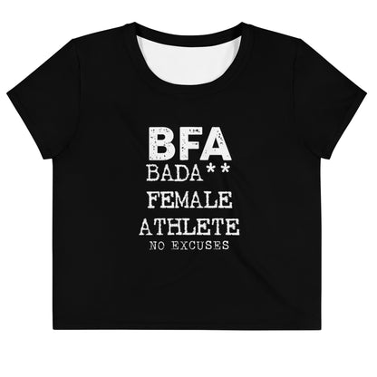 B**FA Loose Crop Tee