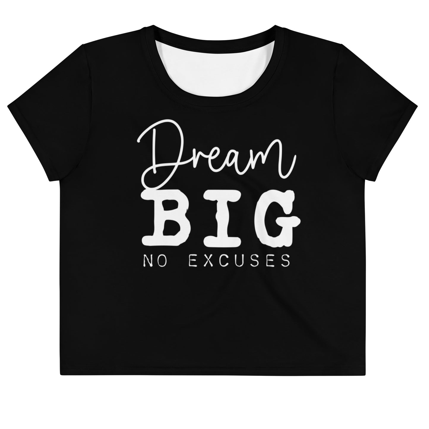 Dream Big Loose Crop Tee