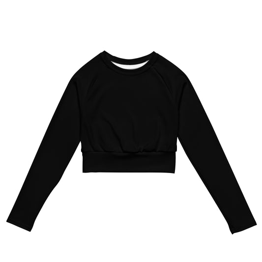 CUSTOM long-sleeve crop top