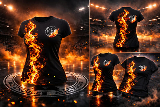 GIRL ON FIRE Compression Shirt