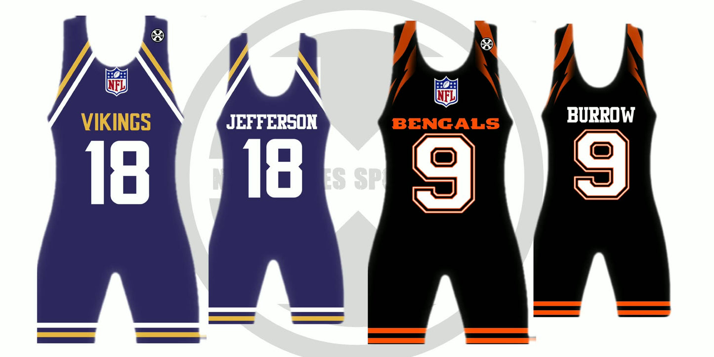 Customizable Jersey Singlet