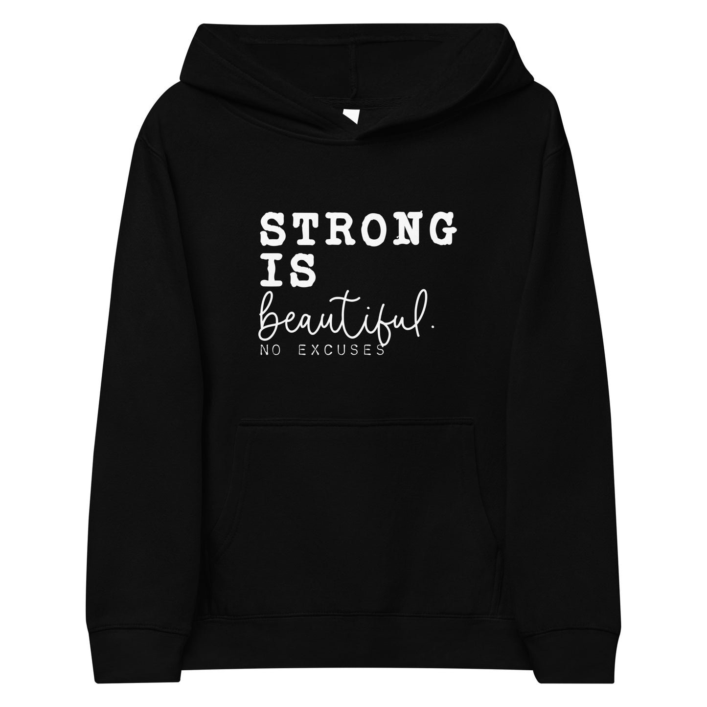 Youth 'Strong is Beautiful' Hoodie