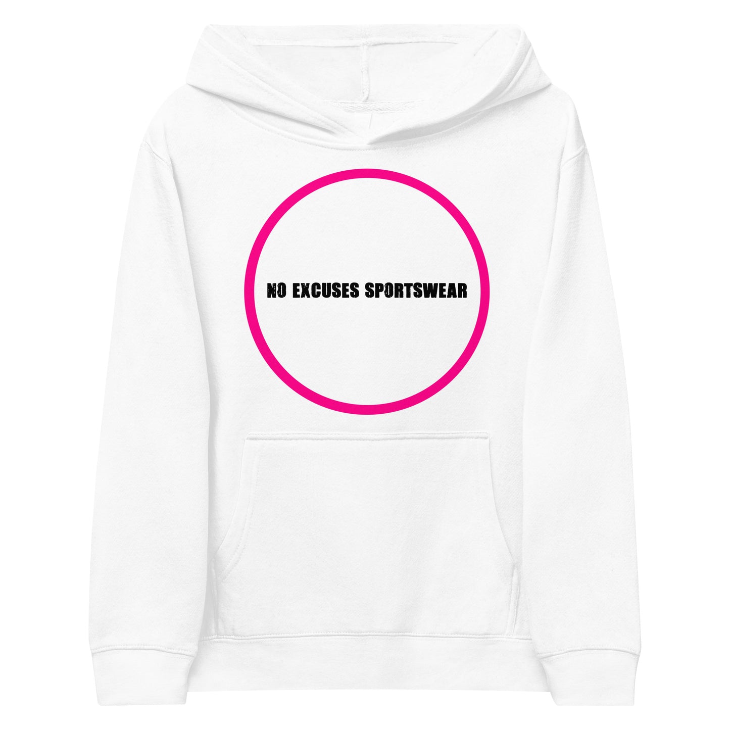 Pink Logo Youth Hoodie