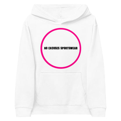 Pink Logo Youth Hoodie